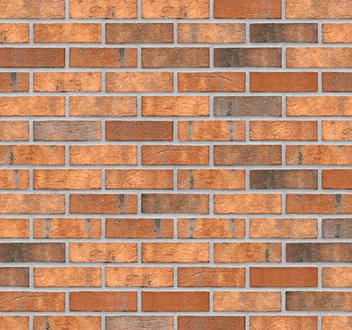 Handform Riemchen Flachverblender rot Old House – Bild 8