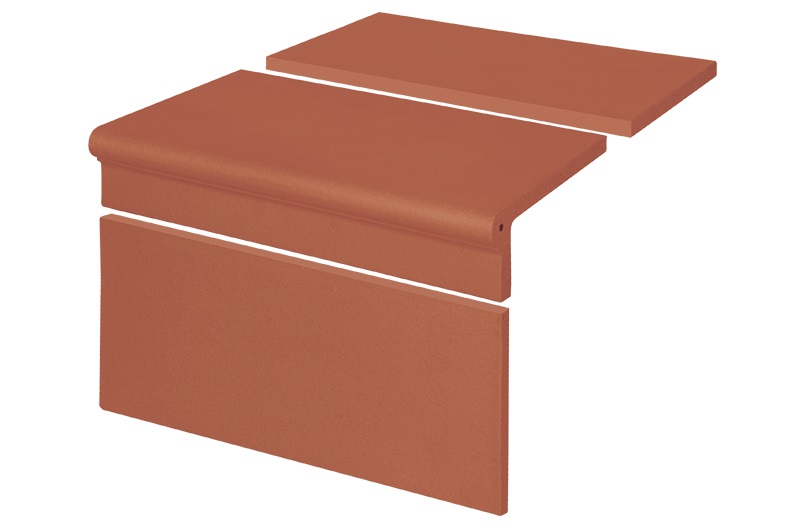 Römische Trittstufen Ruby Red