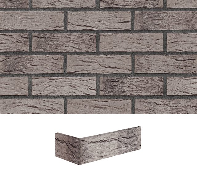 Eckriemchen grau Gletscherhöhle
