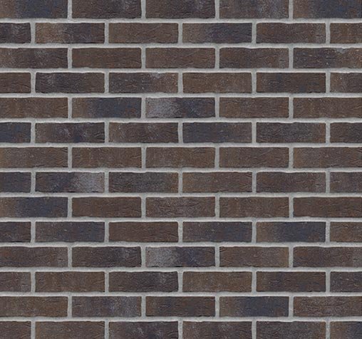Klinkerriemchen mit Fuge grau